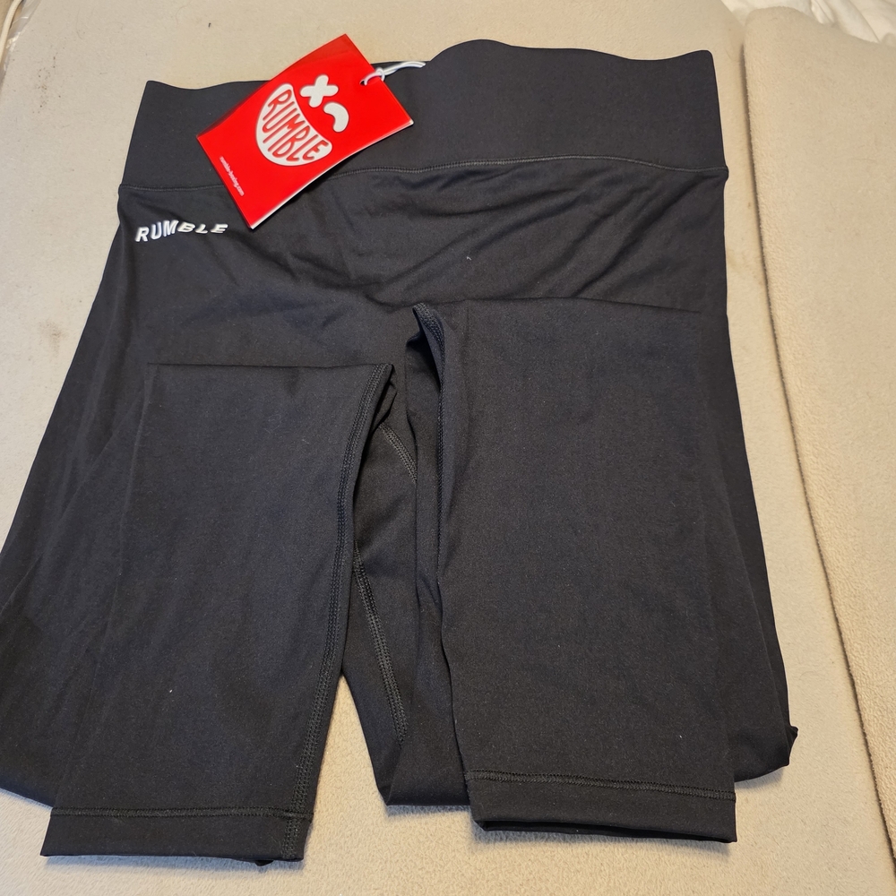 NWT All Access x Rumble Center Stage Leggings High Rise Black Size Large